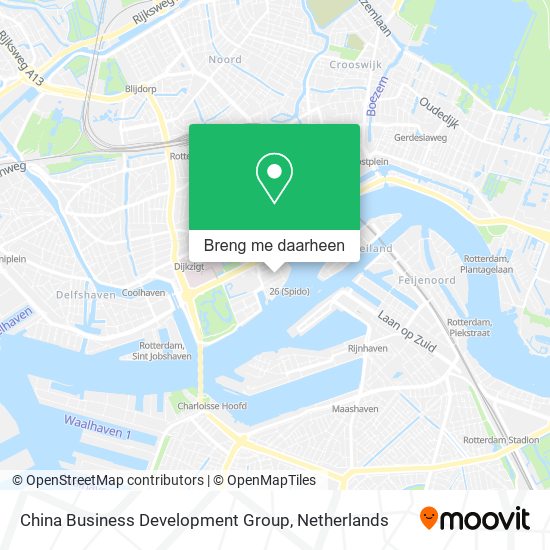 China Business Development Group kaart