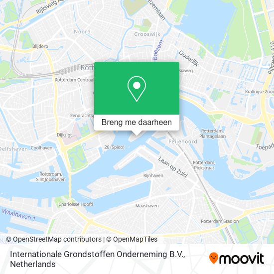 Internationale Grondstoffen Onderneming B.V. kaart