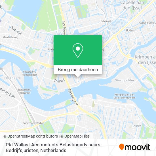 Pkf Wallast Accountants Belastingadviseurs Bedrijfsjuristen kaart
