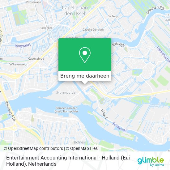 Entertainment Accounting International - Holland (Eai Holland) kaart