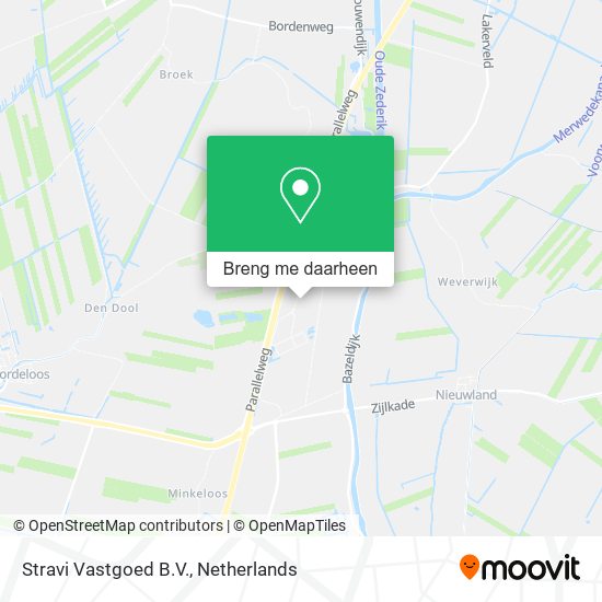 Stravi Vastgoed B.V. kaart