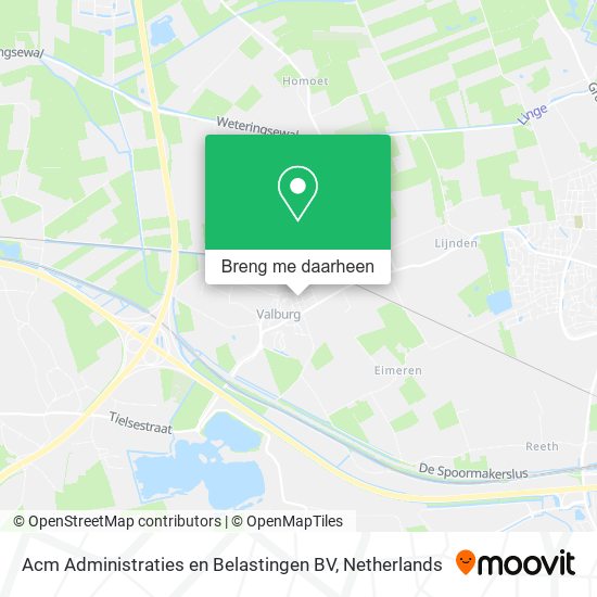 Acm Administraties en Belastingen BV kaart