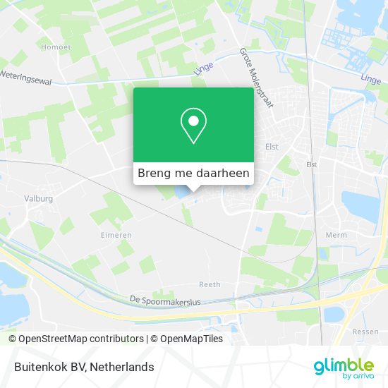 Buitenkok BV kaart