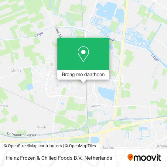 Heinz Frozen & Chilled Foods B.V. kaart