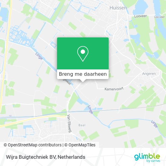 Wijra Buigtechniek BV kaart