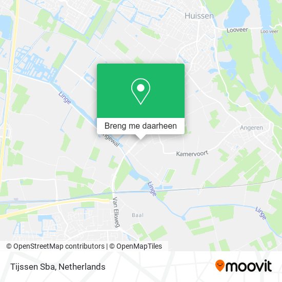 Tijssen Sba kaart