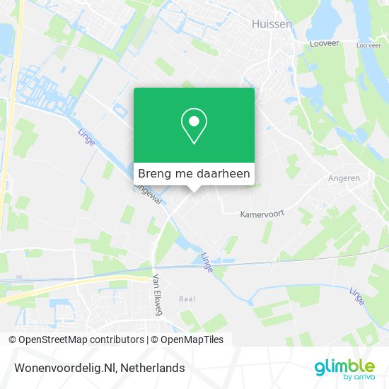 Wonenvoordelig.Nl kaart