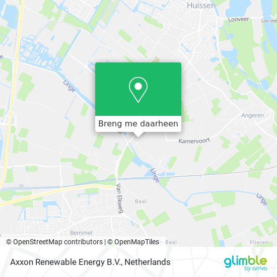 Axxon Renewable Energy B.V. kaart