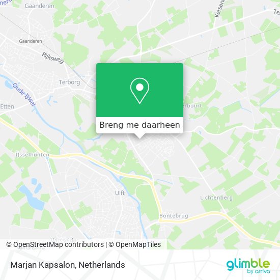 Marjan Kapsalon kaart