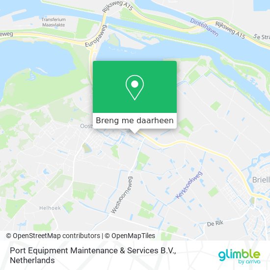 Port Equipment Maintenance & Services B.V. kaart