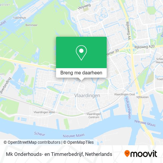 Mk Onderhouds- en Timmerbedrijf kaart