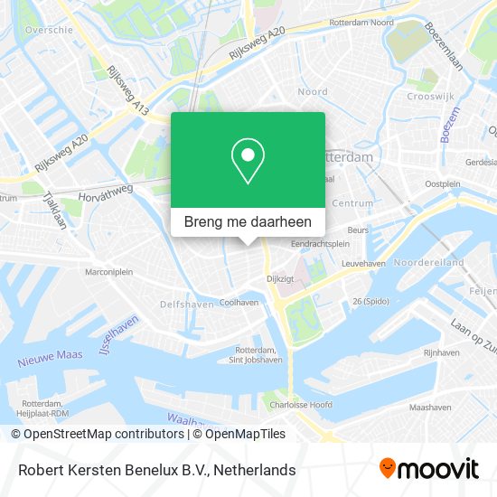 Robert Kersten Benelux B.V. kaart