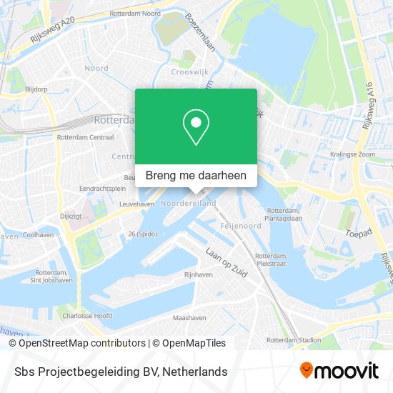 Sbs Projectbegeleiding BV kaart