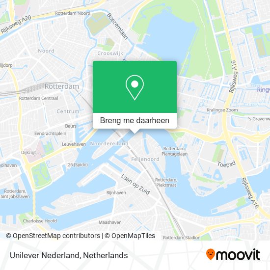 Unilever Nederland kaart