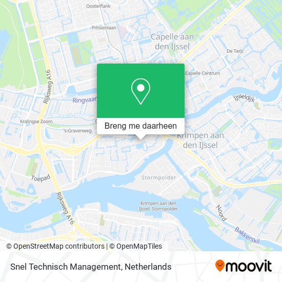 Snel Technisch Management kaart