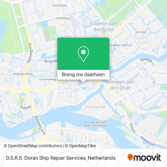 D.S.R.S. Doran Ship Repair Services kaart