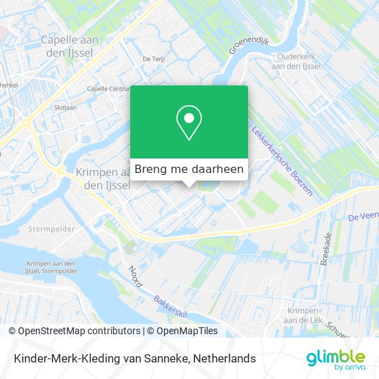 Kinder-Merk-Kleding van Sanneke kaart