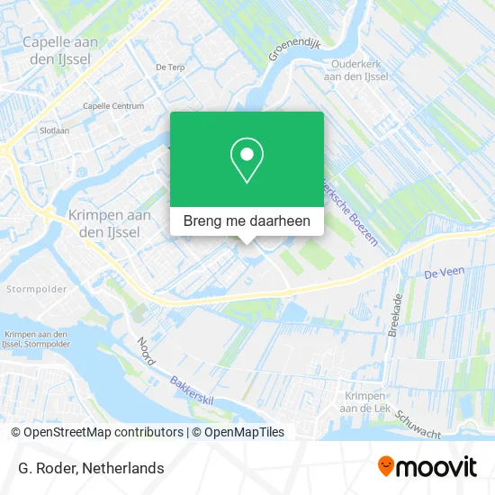 G. Roder kaart