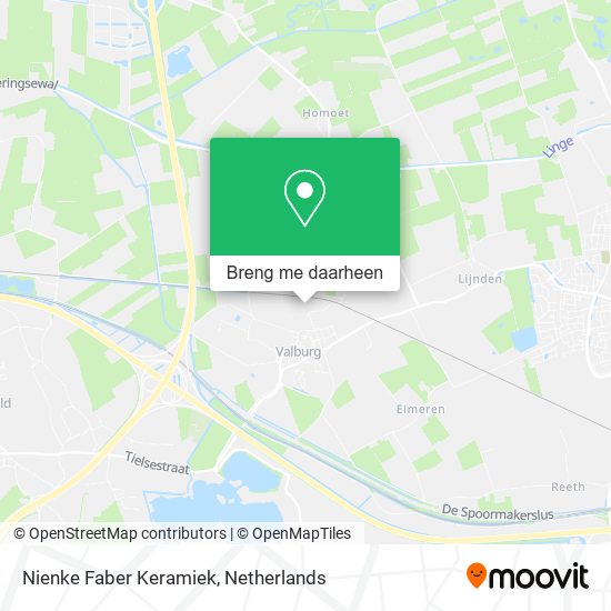 Nienke Faber Keramiek kaart