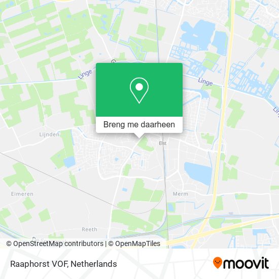 Raaphorst VOF kaart