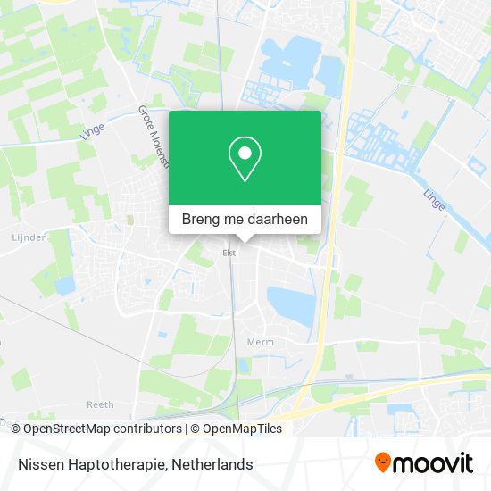 Nissen Haptotherapie kaart