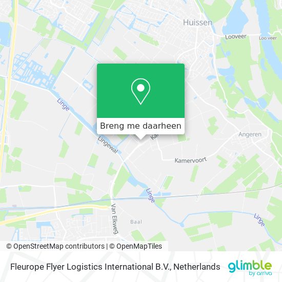 Fleurope Flyer Logistics International B.V. kaart