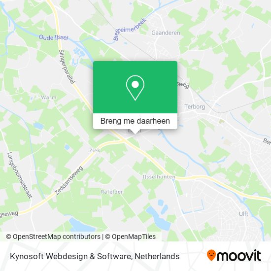 Kynosoft Webdesign & Software kaart
