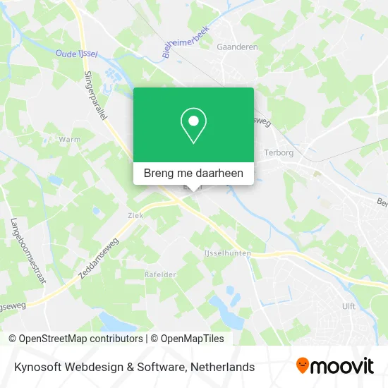 Kynosoft Webdesign & Software kaart