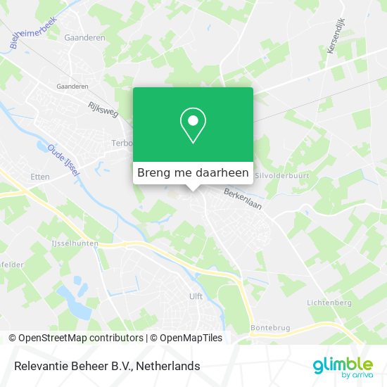 Relevantie Beheer B.V. kaart