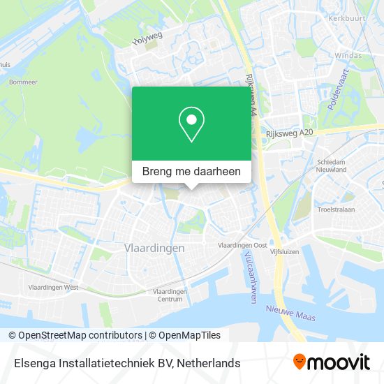 Elsenga Installatietechniek BV kaart