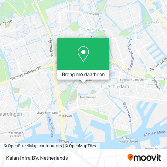 Kalan Infra BV kaart