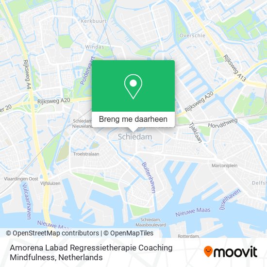Amorena Labad Regressietherapie Coaching Mindfulness kaart