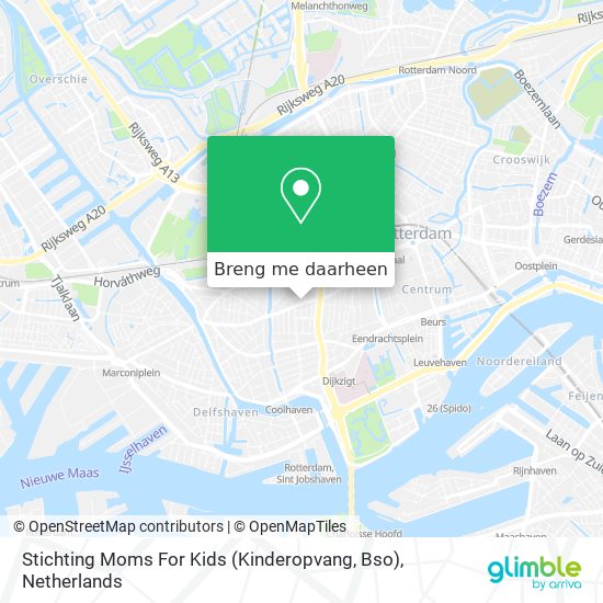 Stichting Moms For Kids (Kinderopvang, Bso) kaart