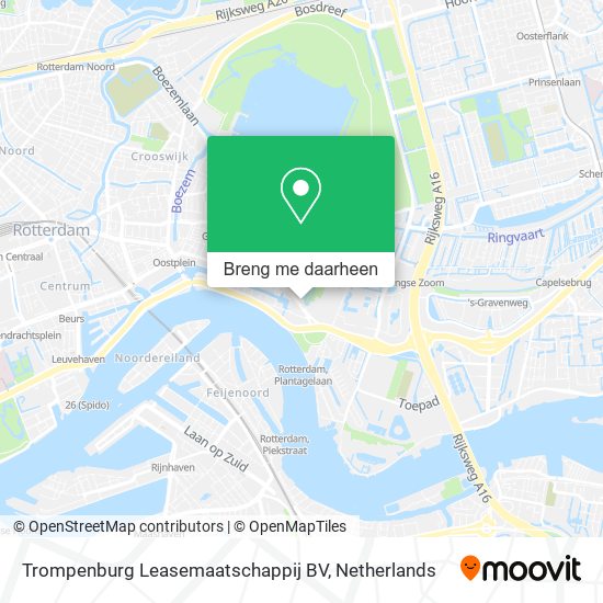 Trompenburg Leasemaatschappij BV kaart