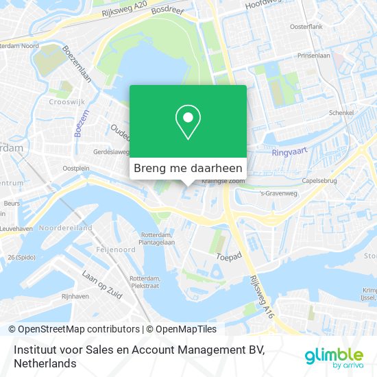 Instituut voor Sales en Account Management BV kaart