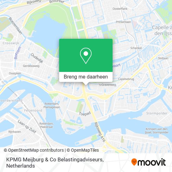 KPMG Meijburg & Co Belastingadviseurs kaart