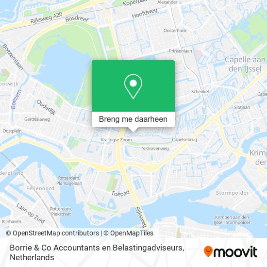 Borrie & Co Accountants en Belastingadviseurs kaart