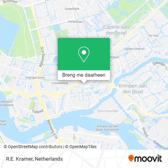 R.E. Kramer kaart