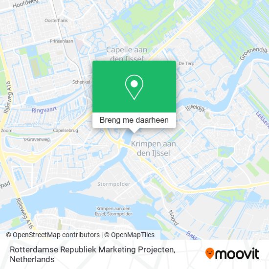 Rotterdamse Republiek Marketing Projecten kaart