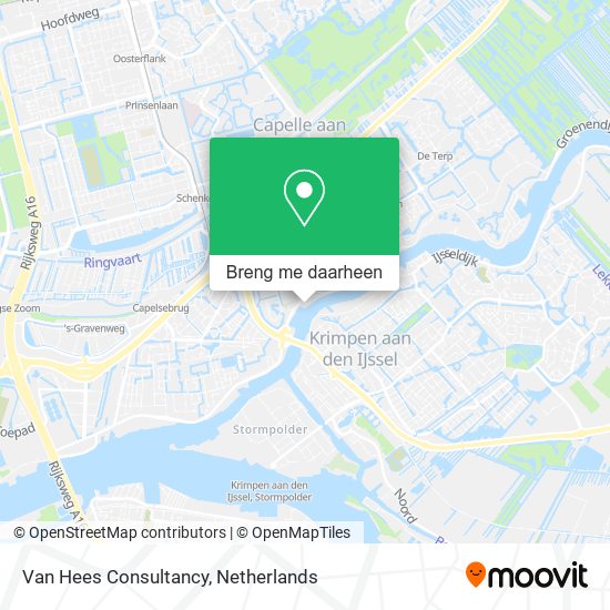 Van Hees Consultancy kaart