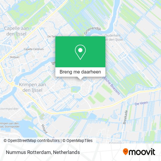 Nummus Rotterdam kaart