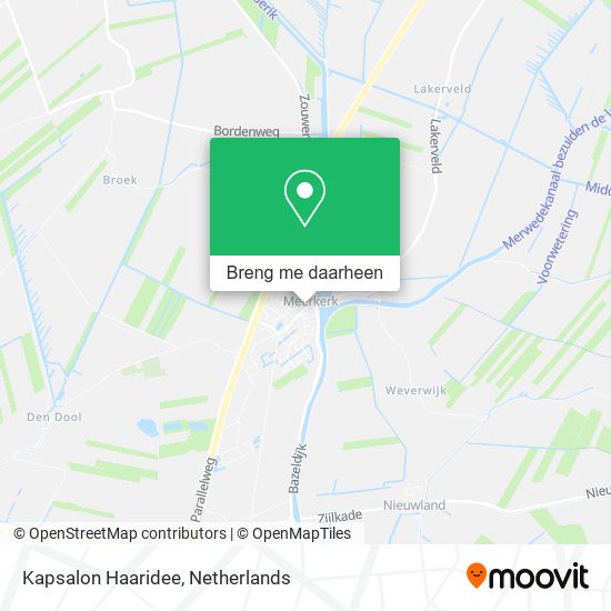 Kapsalon Haaridee kaart