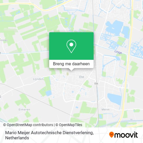 Mario Meijer Autotechnische Dienstverlening kaart