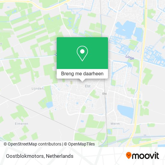 Oostblokmotors kaart