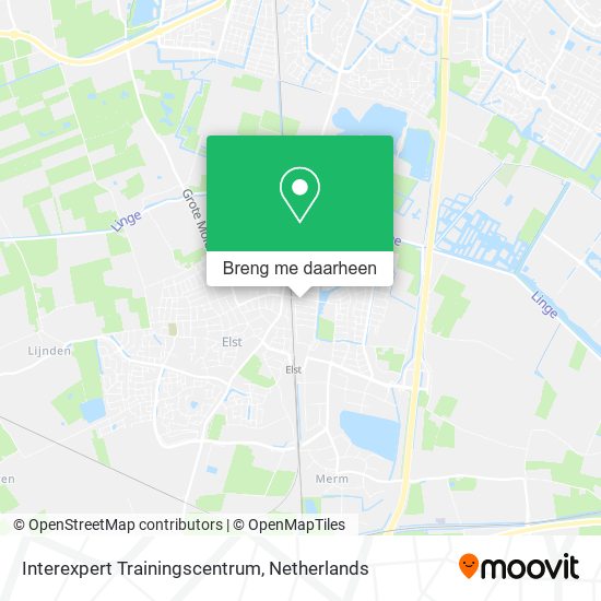 Interexpert Trainingscentrum kaart