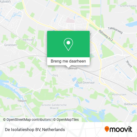 De Isolatieshop BV kaart