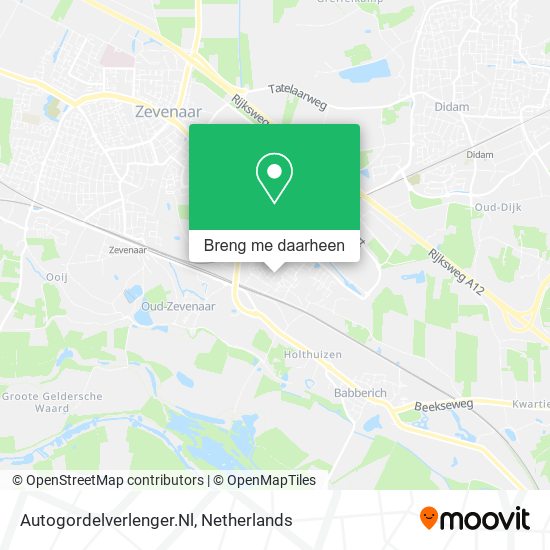 Autogordelverlenger.Nl kaart