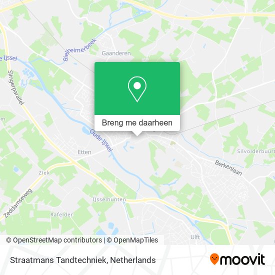 Straatmans Tandtechniek kaart