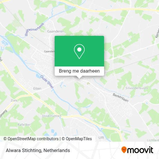 Alwara Stichting kaart