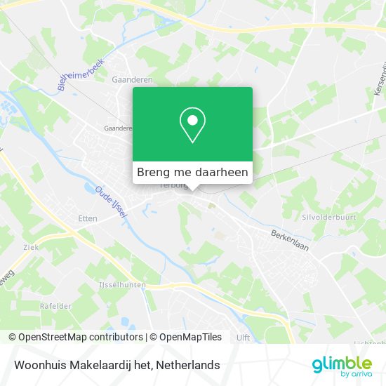 Woonhuis Makelaardij het kaart